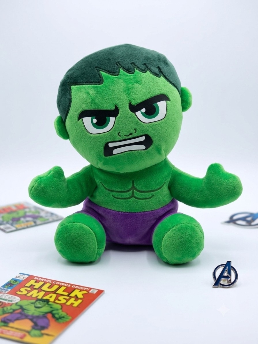 Marvel Green and Purple Hulk Plush Toy